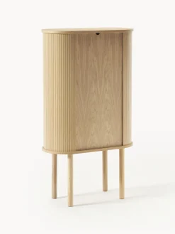 Sifonieres|Sifonieres></noscript>Westwing Collection Chiffonnier acanalado Calary Madera de roble