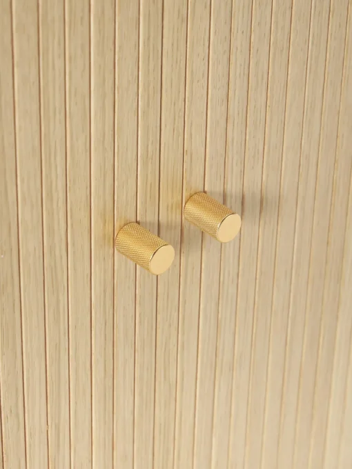 Sifonieres|Sifonieres>Westwing Collection Chiffonnier acanalado Calary Madera de roble