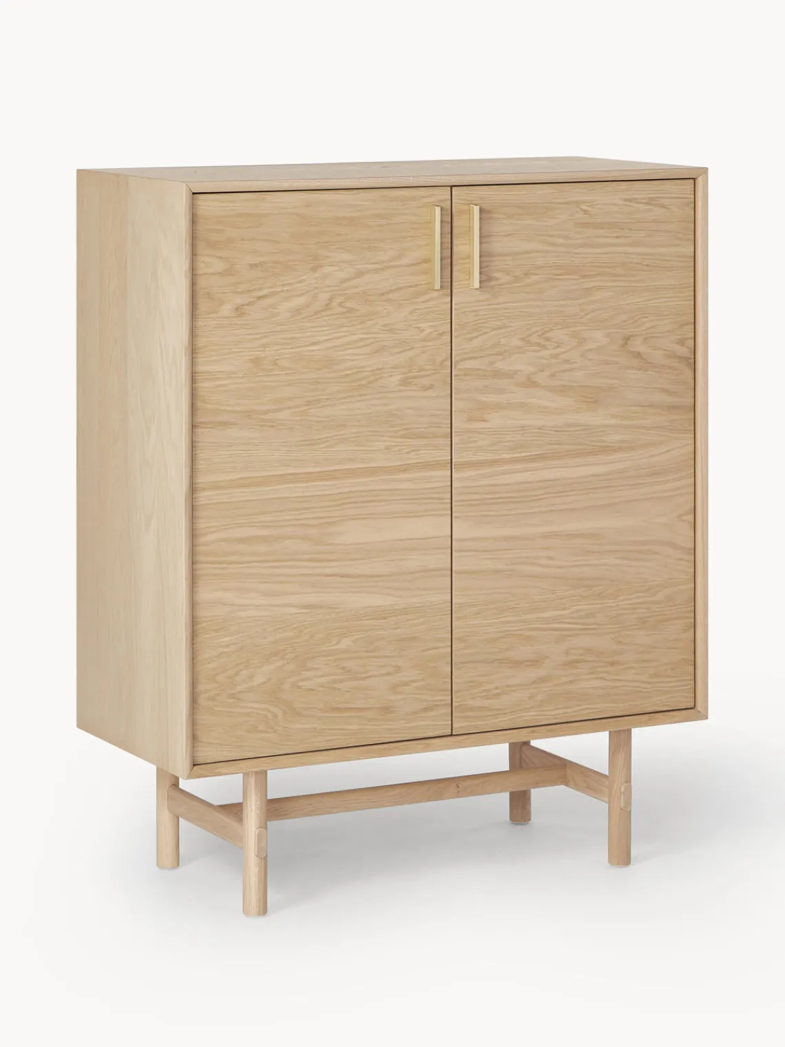 Sifonieres|Sifonieres>Westwing Collection Chiffonnier de madera de roble Diana Madera de roble clara