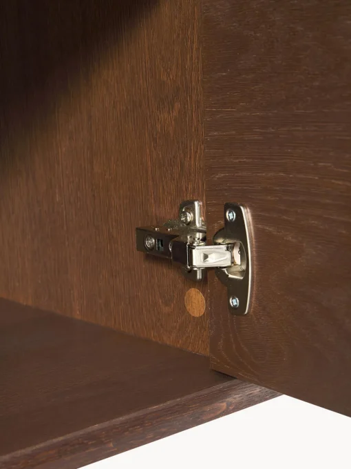 Sifonieres|Sifonieres>Westwing Collection Chiffonnier de madera de roble Diana Madera de roble oscura