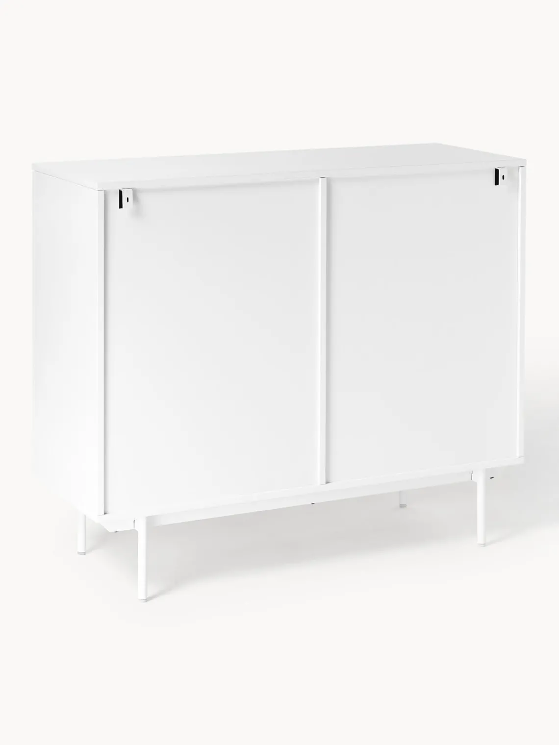 Sifonieres|Sifonieres>Westwing Collection Chiffonnier de madera Elona Blanco mate
