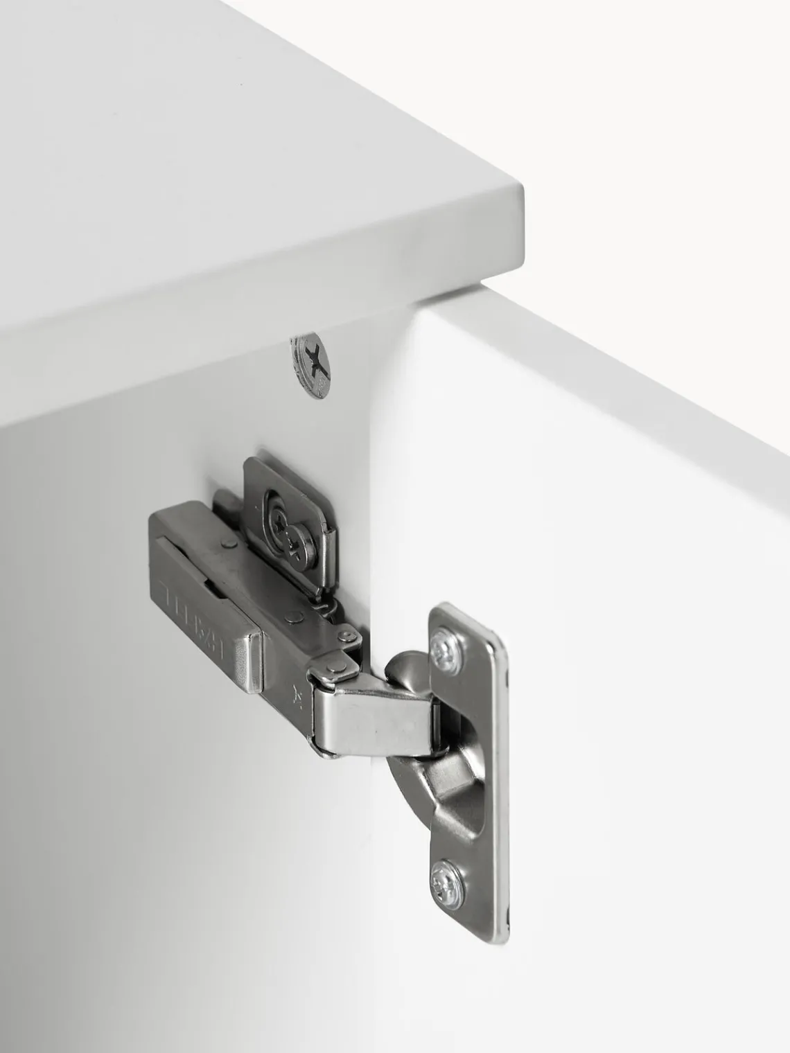 Sifonieres|Sifonieres>Westwing Collection Chiffonnier de madera Elona Blanco mate