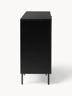 Sifonieres|Sifonieres></noscript>Westwing Collection Chiffonnier de madera Elona Negro mate
