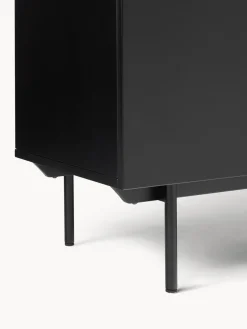 Sifonieres|Sifonieres></noscript>Westwing Collection Chiffonnier de madera Elona Negro mate