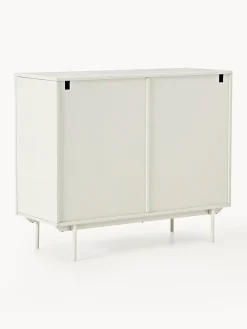 Sifonieres|Sifonieres></noscript>Westwing Collection Chiffonnier de madera Elona Beige claro brillante