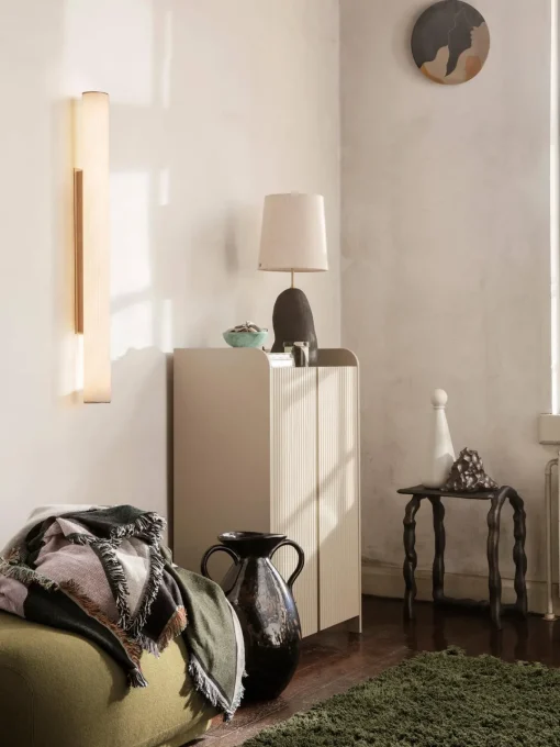 Sifonieres|Sifonieres>Ferm Living Chiffonnier de madera Still Beige claro