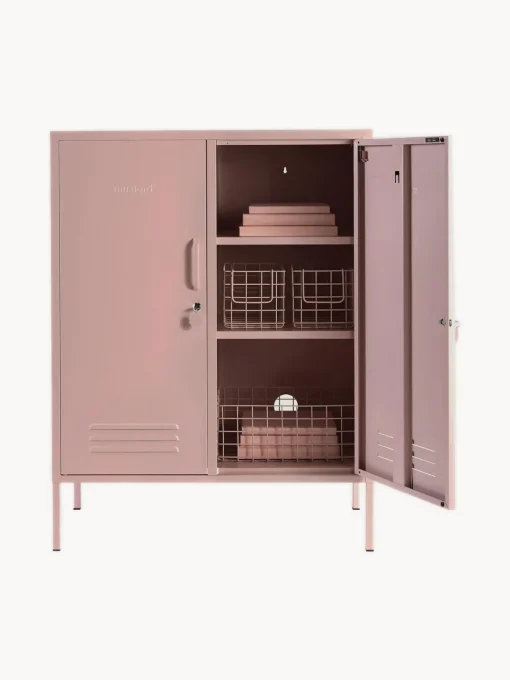 Armarios Infantiles|Sifonieres>Mustard Made Chiffonnier de metal The Midi Rosa claro