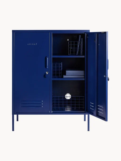 Armarios Infantiles|Sifonieres>Mustard Made Chiffonnier de metal The Midi Azul oscuro