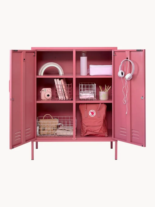 Armarios Infantiles|Sifonieres>Mustard Made Chiffonnier de metal The Midi Rosa palo