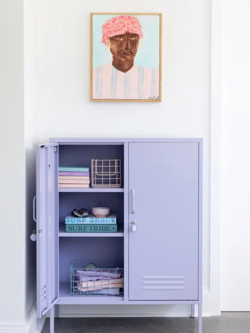 Armarios Infantiles|Sifonieres>Mustard Made Chiffonnier de metal The Midi Lila