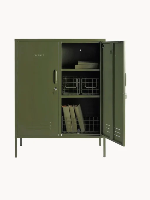 Armarios Infantiles|Sifonieres>Mustard Made Chiffonnier de metal The Midi Verde oscuro