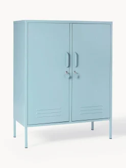 Armarios Infantiles|Sifonieres>Mustard Made Chiffonnier taquilla de metal The Midi Azul claro