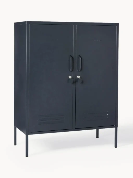 Armarios Infantiles|Sifonieres>Mustard Made Chiffonnier taquilla de metal The Midi Gris antracita