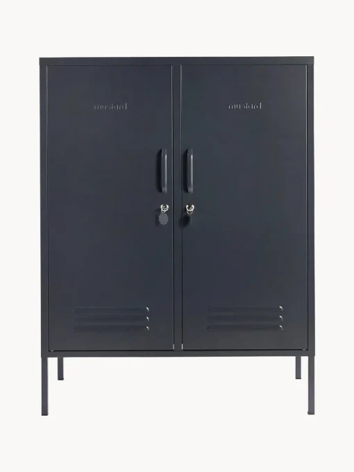 Armarios Infantiles|Sifonieres>Mustard Made Chiffonnier taquilla de metal The Midi Gris antracita