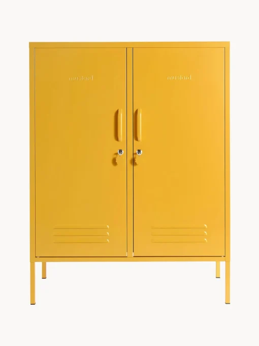 Armarios Infantiles|Sifonieres>Mustard Made Chiffonnier taquilla de metal The Midi Mostaza