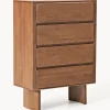 Sale Cómoda artesanal de madera de roble Chandler Cómodas|Cómodas