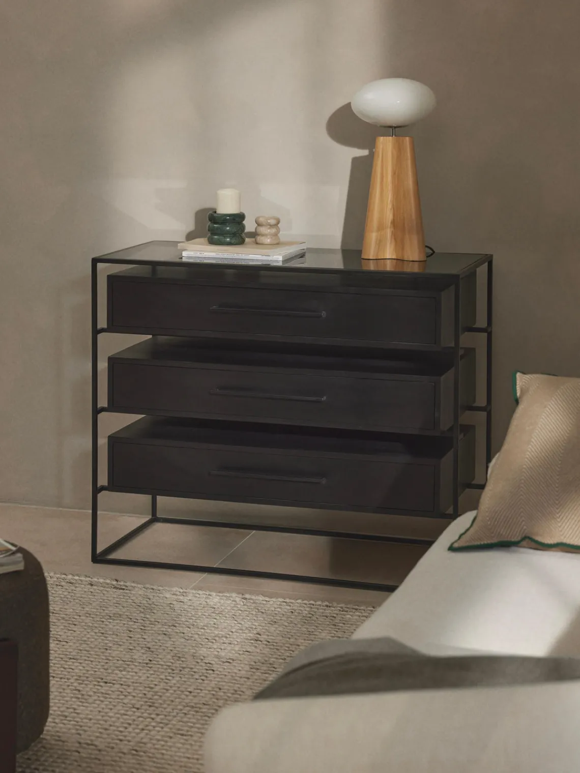 Best Cómoda de madera de mango Lyle Cómodas|Cómodas