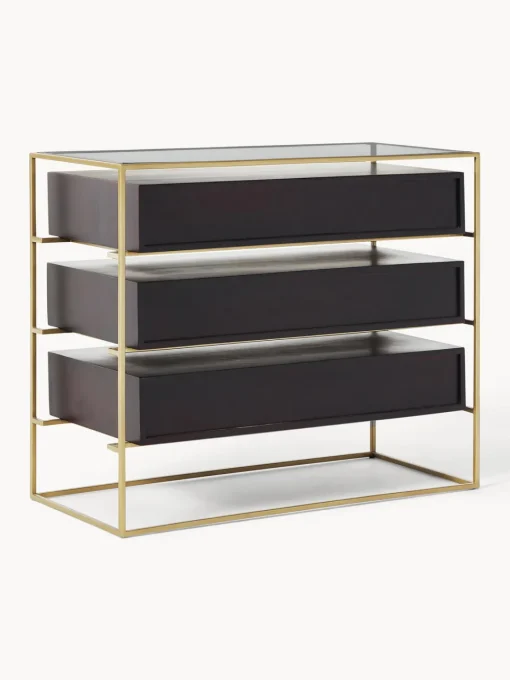 Cómoda de madera de mango Lyle Cómodas|Cómodas