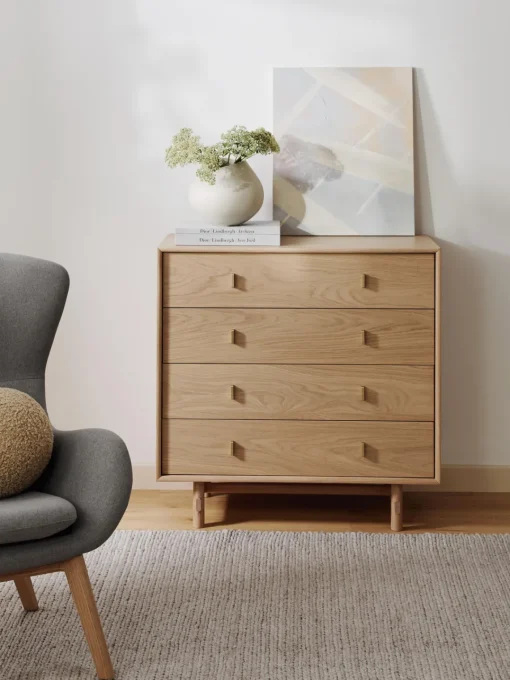 New Cómoda de madera de roble Diana Cómodas|Cómodas