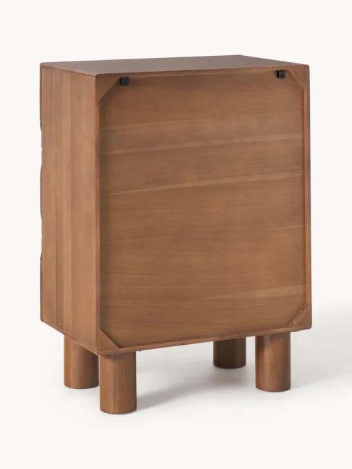 Cómodas|Cómodas>Westwing Collection Cómoda de madera de roble Cadi Madera de roble pintado marrón