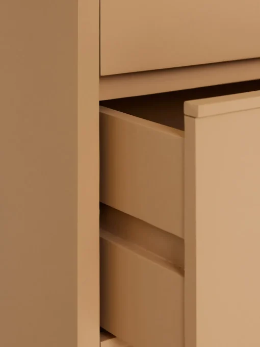 Clearance Cómoda de madera Sungkai Space Age Cómodas|Cómodas