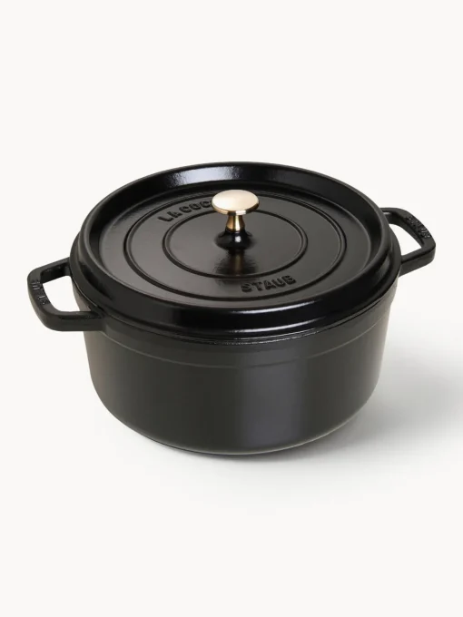 Hot Cocotte redonda de hierro fundido La Cocotte Ollas|Ollas