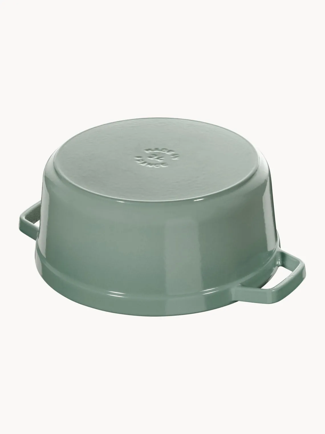 Ollas|Ollas>Staub Cocotte redonda de hierro fundido La Cocotte Verde turquesa, brillante
