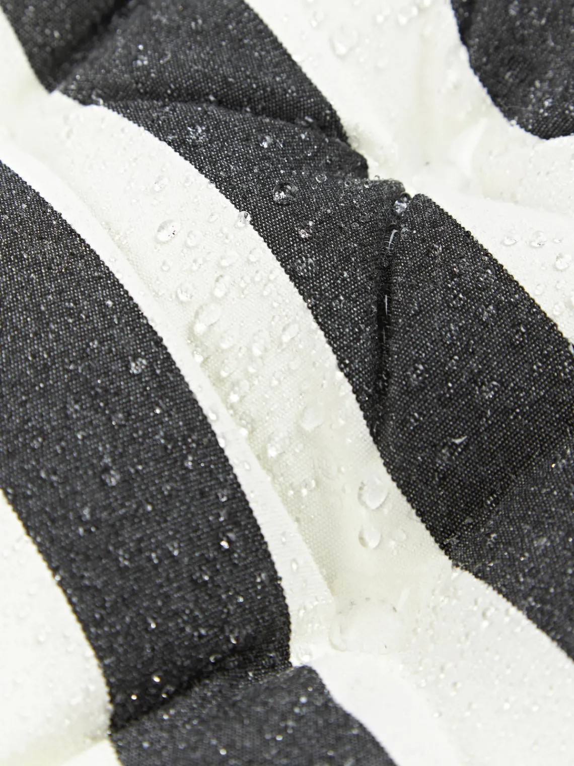 Mantas|Cojines Para Sillas>Westwing Collection Cojines de asiento para exterior Cosby, 2 uds. Blanco, negro