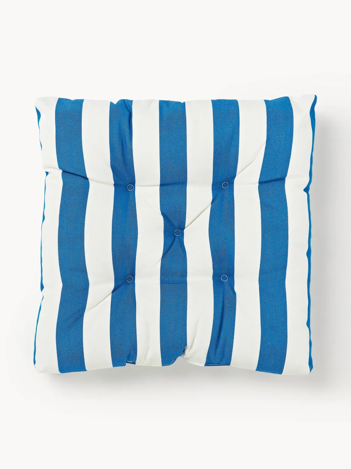 Cojines Para Sillas|Cojines Para Sillas De Jardín>Westwing Collection Cojines de asiento para exterior Cosby, 2 uds. Blanco, azul