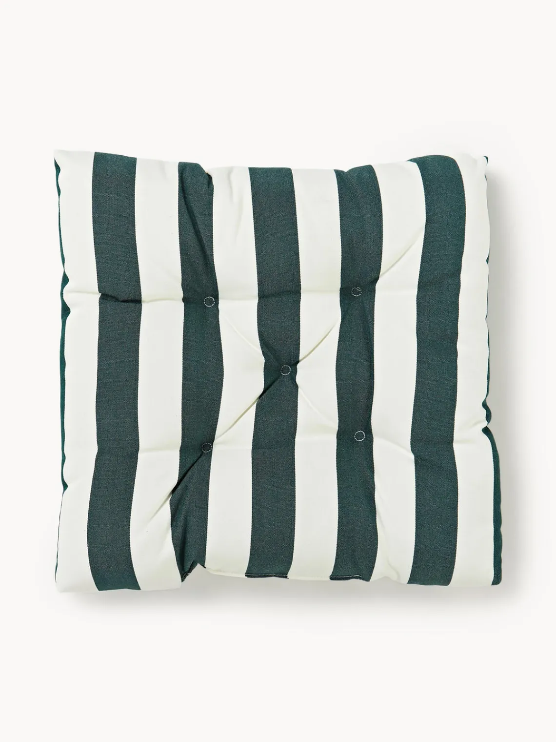 Cojines Para Sillas|Cojines Para Sillas De Jardín>Westwing Collection Cojines de asiento para exterior Cosby, 2 uds. Blanco, azul petróleo