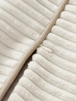 Mantas|Cojines Decorativos></noscript>Westwing Collection Cojín alargado de pana Kylen Blanco Off White, beige claro