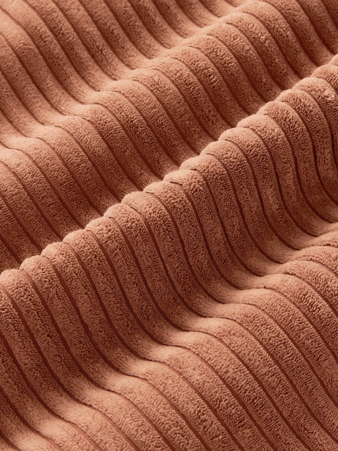 Mantas|Cojines Decorativos>Westwing Collection Cojín alargado de pana Kylen Terracota, rojo oscuro