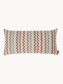 Cojines De Exterior|Cojines Decorativos>Missoni Cojín artesanal Capri Tonos rosas y rojos, blanco Off White