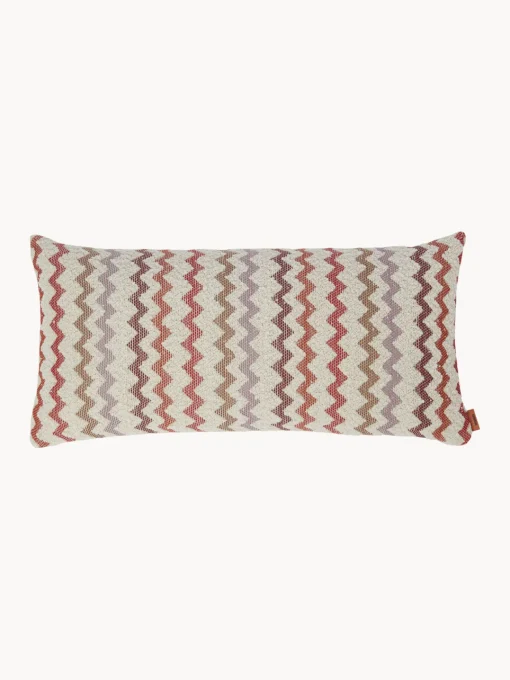 Cojines De Exterior|Cojines Decorativos>Missoni Cojín artesanal Capri Tonos rosas y rojos, blanco Off White