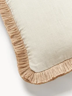 Outlet Cojín artesanal con flecos Mako Mantas|Cojines Decorativos