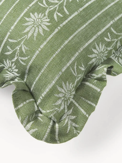 Discount Cojín artesanal con ribete Mako Cojines Decorativos|Mantas