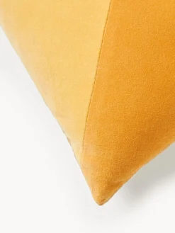 Mantas|Cojines Decorativos></noscript>HKLIVING Cojín artesanal de algodón April Naranja, amarillo mostaza
