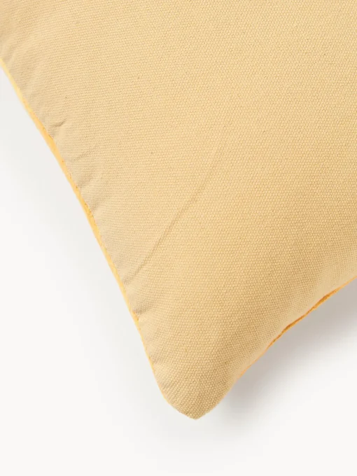 Mantas|Cojines Decorativos>HKLIVING Cojín artesanal de algodón April Naranja, amarillo mostaza