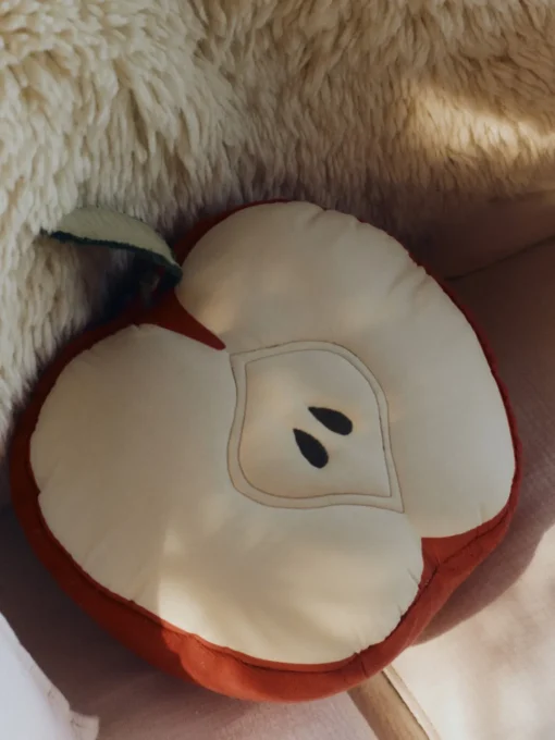 Cojines Infantiles|Decoración Infantil>Lorena Canals Cojín artesanal de algodón Apple