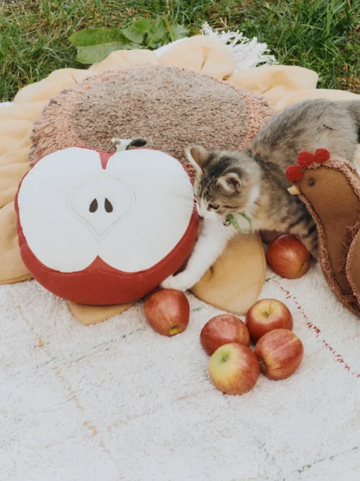 Cojines Infantiles|Decoración Infantil>Lorena Canals Cojín artesanal de algodón Apple