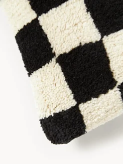 Clearance Cojín artesanal de lana Statement Cojines Decorativos|Mantas