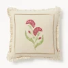 Cojín artesanal de lino con ribete Carry Cojines Decorativos|Mantas