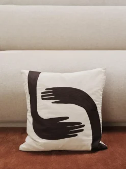 Cojines Decorativos|Cojines Decorativos>Ferm Living Cojín bordado a mano de algodón ecológico Pose
