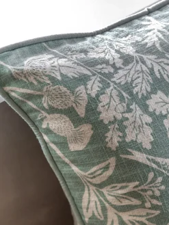 New Cojín de algodón con diseño folk Rosley Cojines Decorativos|Mantas