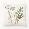 Mantas|Cojines Decorativos>Bloomingville Cojín de algodón con motivo floral Bea