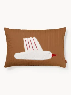 Cojín de algodón ecológico Bird Niños Decoración Infantil|Cojines Infantiles