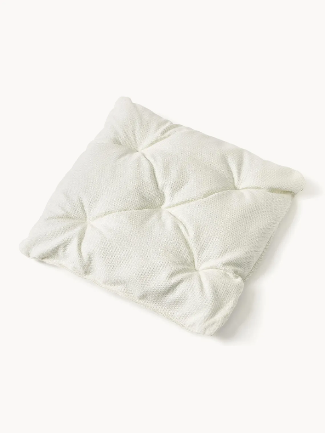 Mantas|Cojines Para Sillas>Westwing Collection Cojín de asiento para exterior Ortun Blanco Off White