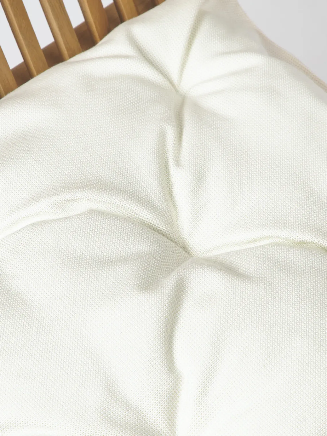 Mantas|Cojines Para Sillas>Westwing Collection Cojín de asiento para exterior Ortun Blanco Off White