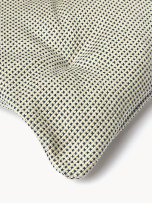 Cojines Para Sillas|Cojines Para Sillas De Jardín>Westwing Collection Cojín de asiento para exterior Ortun Beige, amarillo, azul oscuro