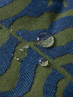 Mantas|Cojines Para Sillas></noscript>Westwing Collection Cojín de asiento para exterior estampado jacquard Ortun Verde oscuro, azul oscuro